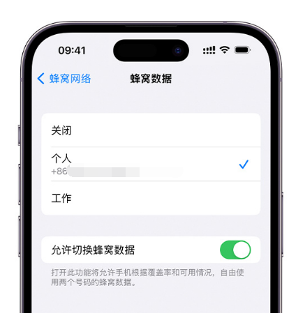 肇源苹果维修服务分享如何在iPhone上使用双卡 